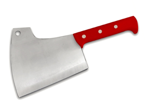 Cleaver Red Knife 9" _ OX-9
